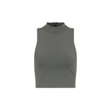Women's Vital Crop Tank - Olive
