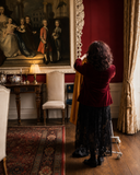 Eliza Velvet Bolero Coat