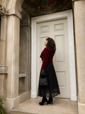 Eliza Velvet Bolero Coat