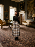 Rosamund Tartan Wool Skirt