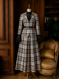 Matilda Tartan Wool Blazer