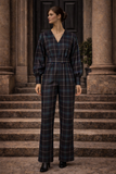 Hazel Tartan Jumpsuit