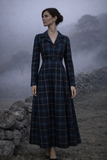 Cora Tartan Coat-Dress