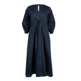 Klara Dark Blue Midi Dress