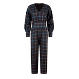 Hazel Tartan Jumpsuit