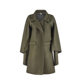 Edith Cashmere Coat With Cloak Sleeves