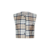 Cecily Tartan Wool Waistcoat