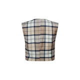 Cecily Tartan Wool Waistcoat
