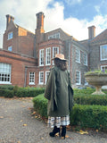 Edith Cashmere Coat With Cloak Sleeves