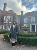 Edith Cashmere Coat With Cloak Sleeves