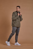 Men's Lightweight Windbreaker - Olive