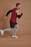 Men's Training Vest - Burgundy